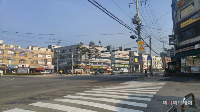 남양주시, 보도육교가 점차 사라진다.