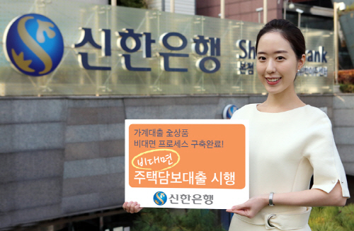신한銀 비대면 주택담보대출 서비스 시행(발송)