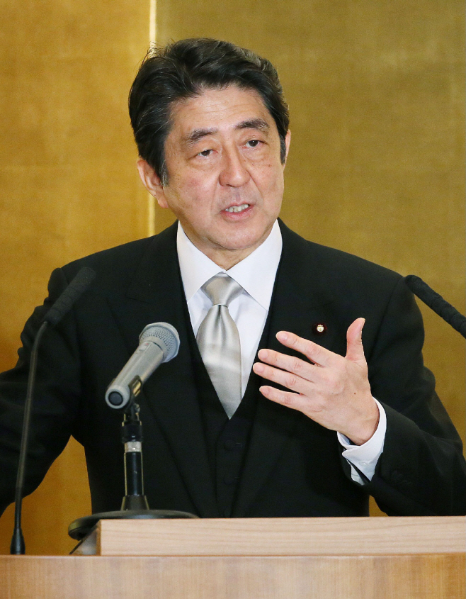 JAPAN-POLITICS-ABE <YONHAP NO-3319> (AFP)