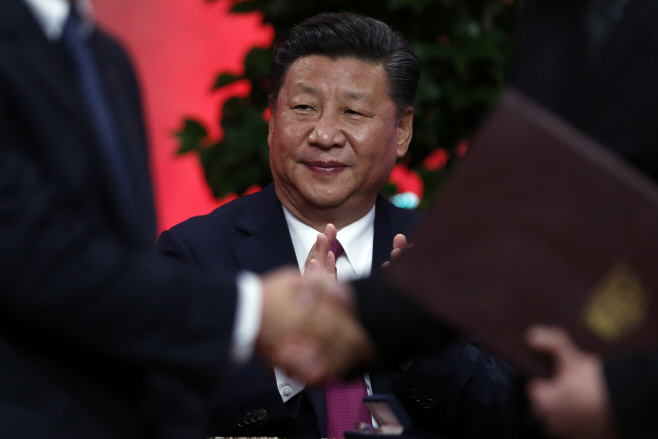 Davos Forum China <YONHAP NO-0455> (AP)