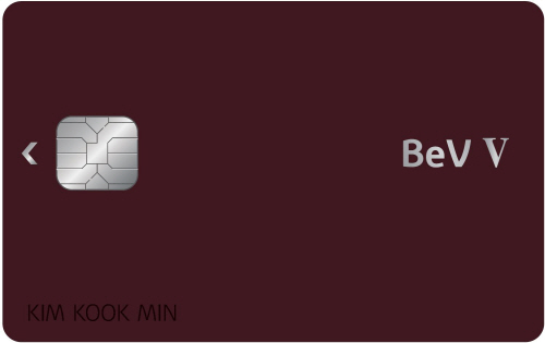 BeV V카드 디자인