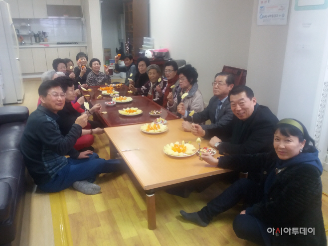 관내 경로당 순회방문 사진1