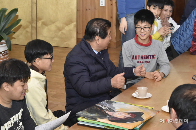 이석우 남양주시장, 설 명절 소외계층 위문 방문