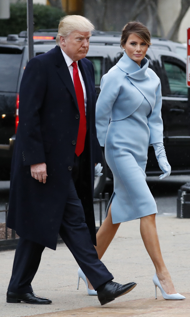 Trump Inauguration <YONHAP NO-7344> (AP)