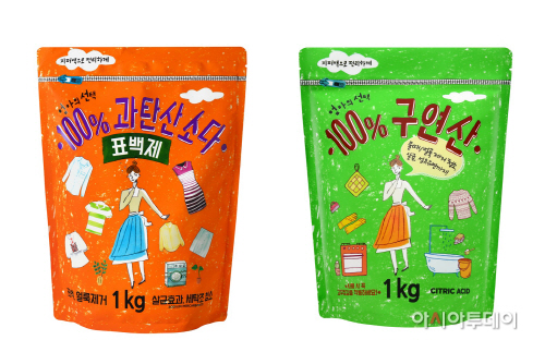 엄마의선택 100% 과탄산소다 구연산