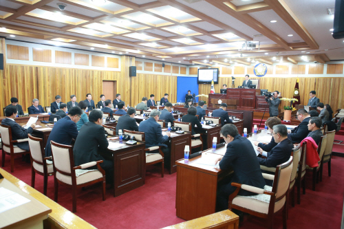 제189회 평택시의회 임시회 개회