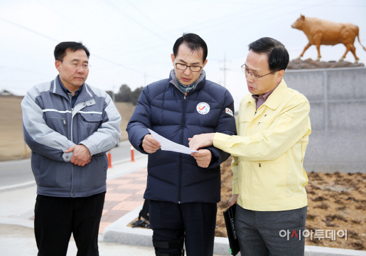 이완섭 서산시장 한우개량사업소