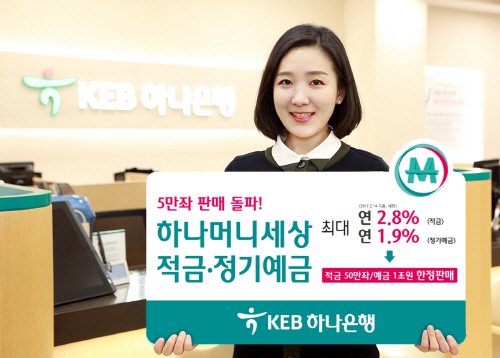 [사진자료]하나머니세상_적금·정기예금_~
