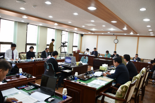 평택시의회, 주한미군이전에 관한 특별위윈회 업무현황 청취