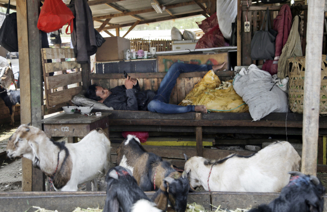 Indonesia Inequality <YONHAP NO-3021> (AP)