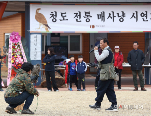 청도박물관 매사냥시연회