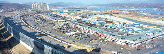 도매시장 전경