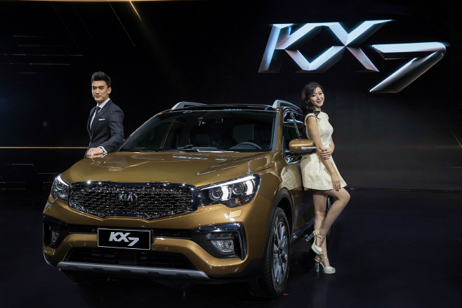 (사진2)기아차 중국 전용 중형 SUV 'KX7' 출시