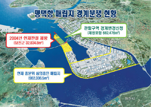 평택시, 평택·당진항 매립지 관할권 소송 ‘양보 없다’