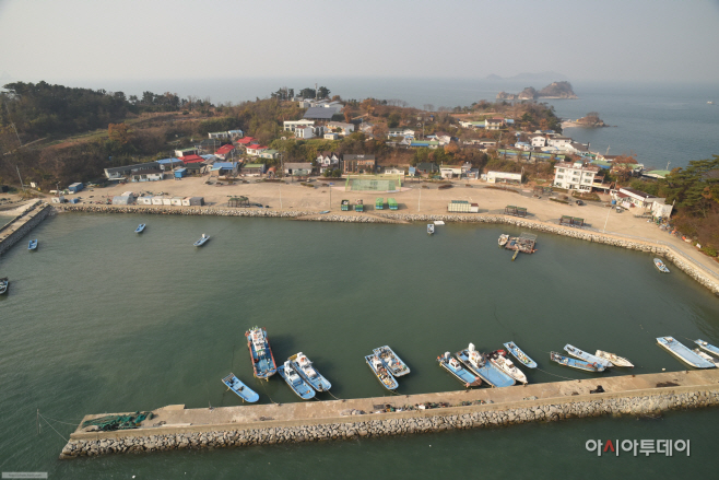 국화도 전경