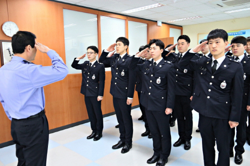 평택해경, 신임 경찰 교육생 해상치안 현장 실습