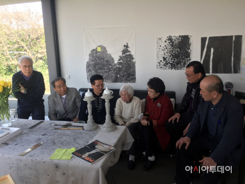 박인경 여사 면담 사진(2)