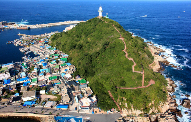 축산면 죽도산 전망대