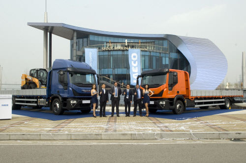이베코코리아 중형 트럭 뉴 유로카고 한국 출시 현장 사진 (1)