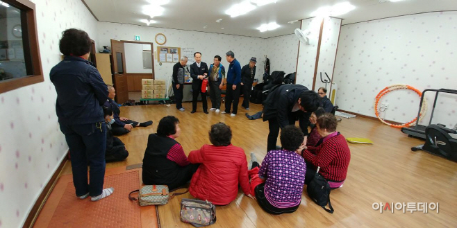 시각장애인 소방안전교육3