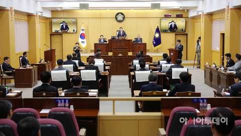 서산시의회 제222회 임시회 개회