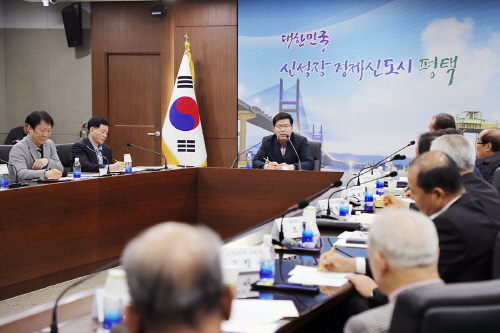 평택시, 민간도시개발사업 조합과 간담회 가져