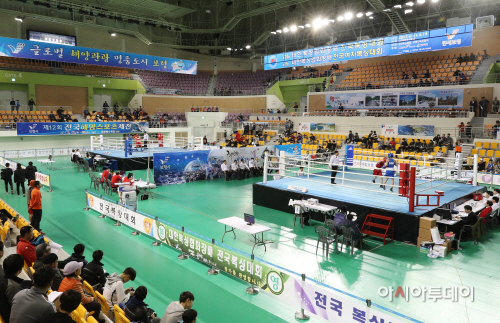 1.전국복싱대회 장면