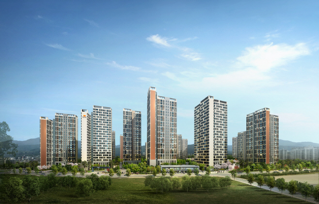 e편한세상 양주신도시3차 투시도