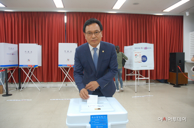 김중식의장 사전투표