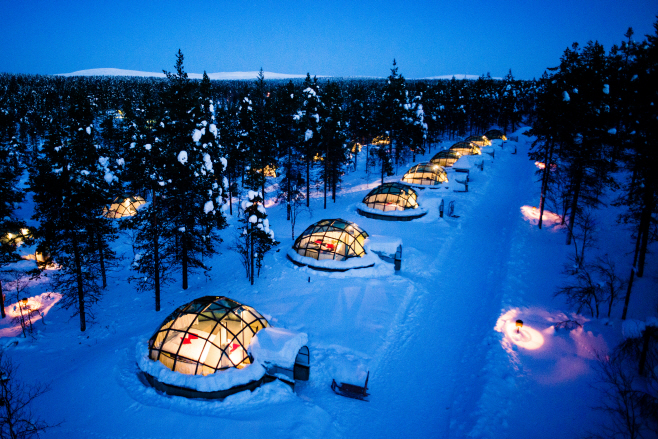 핀란드_이글루 호텔 1
