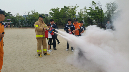 송탄소방서, 송일초등학교 119이동안전체험