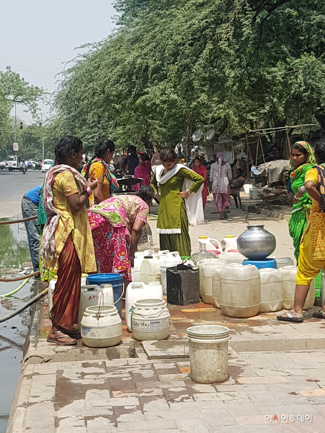 뉴델리 물 부족