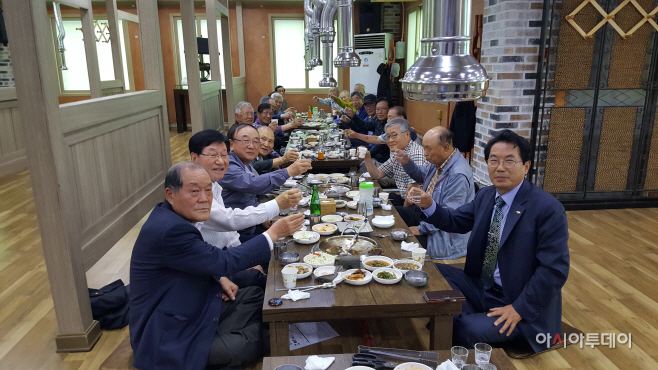 밀양교육지원청 퇴직교원 간담회