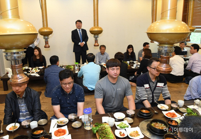 구리시장 AI 격려