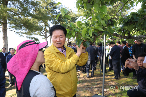 사진1.우박피해지역