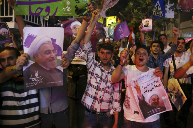 Iran Election Preview <YONHAP NO-4361> (AP)