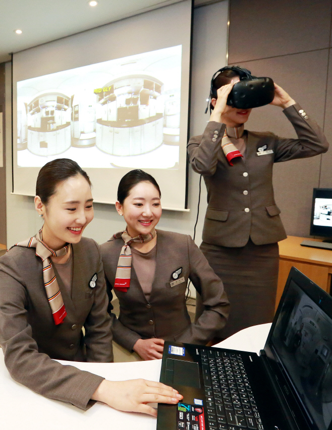 아시아나 350 VR 교육 2