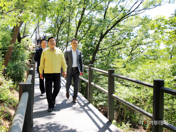 태안군 백화산 개방행사