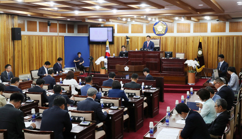 제191회 평택시의회 제1차 정례회 개회