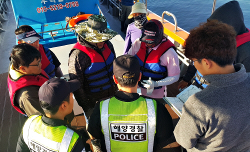 평택해경, 낚시어선 위법 행위 13건 적발