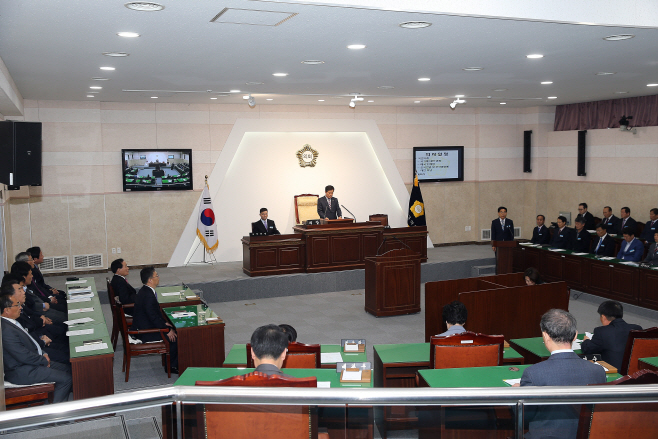 의성군의회 제1차 정례회 개회