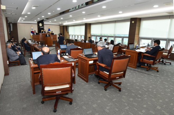 제224회 청송군의회 정례회 개회