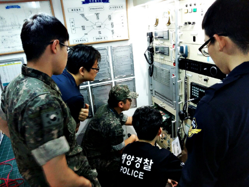 평택해경, 해군2함대와 군경합동통신망 점검