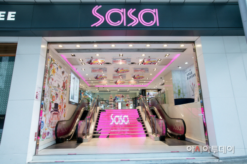 [사진 1] 홍콩 SASA 매장전경 사진