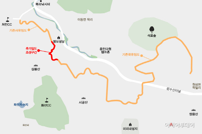 추가임도길 조성구간
