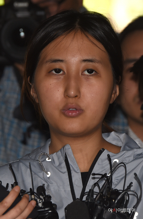 [포토]영장실질심사 받는 정유라