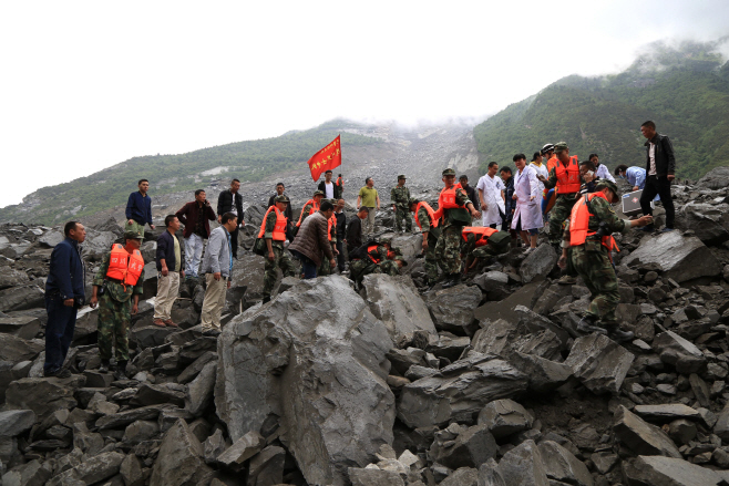 #CHINA-SICHUAN-MAOXIAN-LANDSLIDE (CN*)