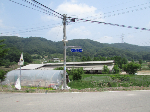 안성시, 보행자용 도로명판 설치