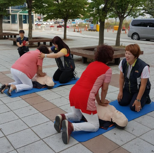 송탄소방서, 소방차 길 터주기 캠페인 펼쳐