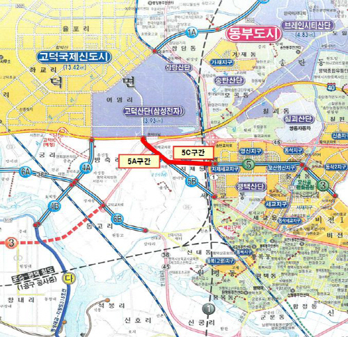 평택시, 삼성전자~지제역 간 진입도로 개통